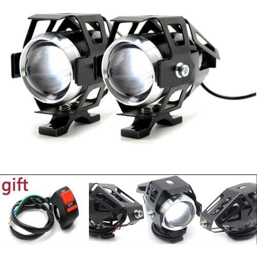 Newest Motorcycle Headlight U5 Led Spotlight Auxiliary Lamps For Suzuki gsf 1250 650 gsxr 1000 1100 400 600 750 gsr 600 750