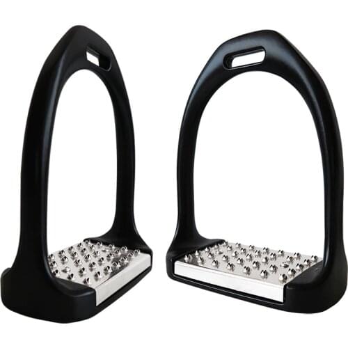 Horse Saddle Pedal Thickening Stainless Steel Aluminum Alloy Stirrups Horse Riding Equipment Horse Racing Equestrian Stirrups