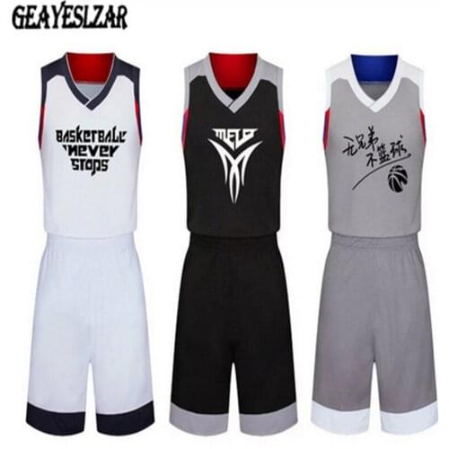 TOP Camouflage man basketball clothes set gradient sleeveless jersey training suit diy printing name and number free shipping