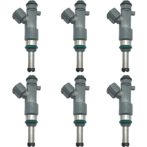 6pcs 16600-EA00A Fuel injector for NISSAN FRONTIER 2005~2017 NP300 2016~2017 2.5L L4 OEM 16600EA00A