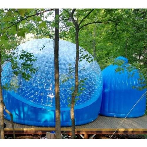 Sightseeing and Camping Tent Welding Bubble Dome Tent Igloo Shaped Air Sealing Tent For Outdoor