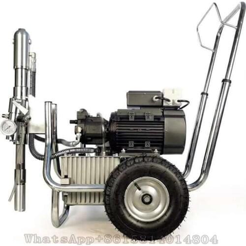 High-power engineering electric/gasoline putty powder spraying machine spray gun,High concentration putty powder spray machine