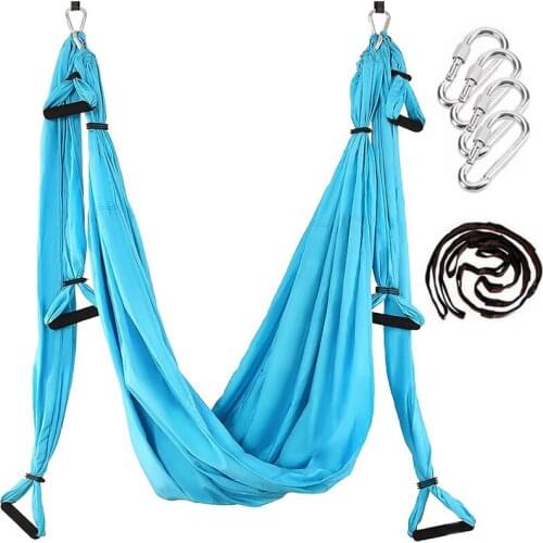 YXTC Aerial Yoga Swing - Ultra Strong Antigravity Yoga Hammock/Sling/Inversion Tool for Air Yoga Inversion Exercises