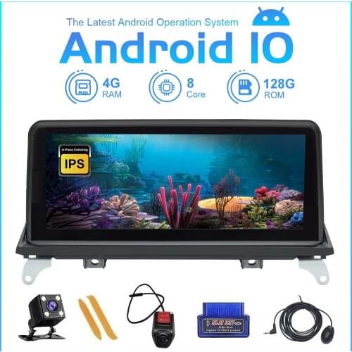 ZLTOOPAI 3G/4G SIM 8Core 4GB 128GB Android 10 Auto Radio Multimedia Player For BMW X5 E70 X6 E71 CCC CIC GPS Navigation Unit