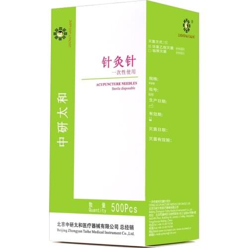 10X 500pcs Chinese Professional old medical sterile Acupuncture Needles disposable tube needle