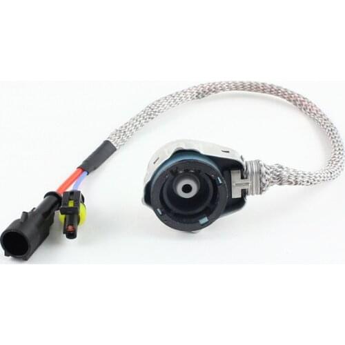 2PCS D2S D2R D2C D4S HID xenon bulb wiring Harness D2S TO AMP relay harness wiring cable base adapter socket car accessories