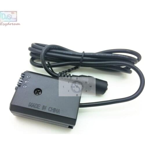 Dummy Battery NP-FW50 Replacement Coupler External Power Supply Adapter for Sony AC-PW20 FW50 A7 A6500 NEX 7 6 5 5T Camera