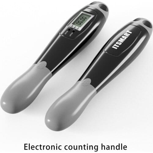 Cordless Jump Rope With LCD Digital Counter and Massage for Calf Recover Speed Weighted
