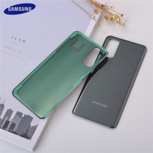 Samsung Galaxy S20 + Plus G985 S20 G980 S 20 Mobile Phone Case Cover Rear panel Battery Door Housing Case Replacement With Glue