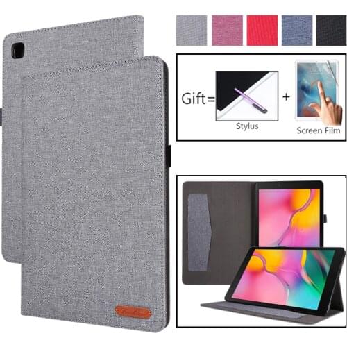 For Samsung Galaxy Tab S6 Case 10.5" SM-T865 T860 Stand Cover Funda For Tab S6 Lite SM P610 P615 Case Pu Leather Smart Cover