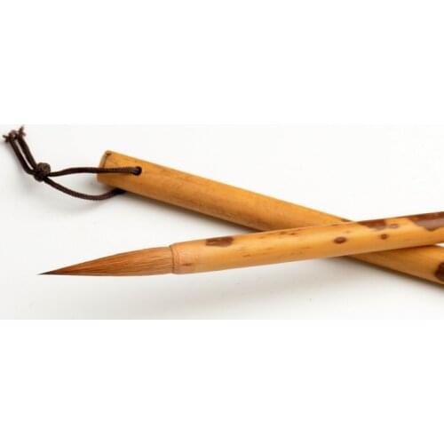 Chinese Painting Calligraphy Brush Calligraphy Pen Weasel Hair Writing Brush Landscape Ink Painting Fine Line Brush Tinta China