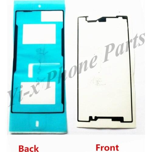 2pcs Front Back Adhesive Glue Tape Sticke for Sony Xperia Z5 Mini Compact E5803 E5823 Front LCD Housing Frame Back Battery Cover