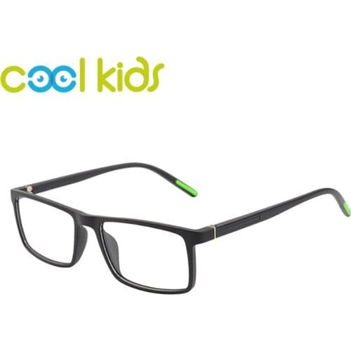 COOL KIDS Children Acetate Optical Glasses Frames Boys girls Eye Prescription Glasses Frame Myopia astigmatism Frames Red/Black