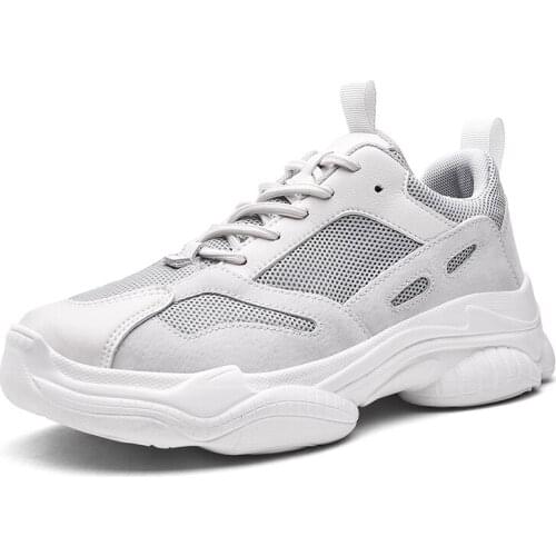 2021 Summer New Designer Shoes Couples Shoes for Men and Women Pig Suede Mesh Short Stout Casual Mens Sneakers Large Size 35-47