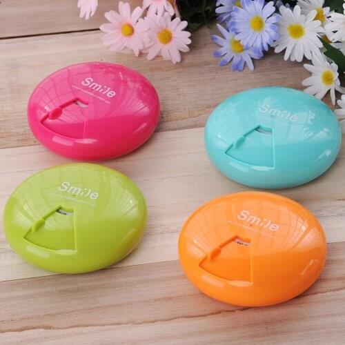 New Creative Rotating Pill box Pill Case box Organizer Medicine Drugs Pill Porable Container Outdoor Travel 7-day dose