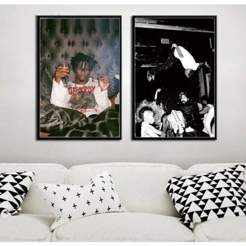 Playboi Carti Popular Music Album Hip Hop Rap Star Canvas Painting Posters Prints Wall Art Pictures for Living Room Home Decor
