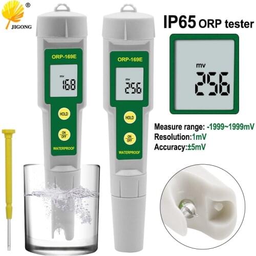 Portable Waterproof ORP Meter Pen Water Quality Tester Solution Oxidation Reduction Negative Potential Test Too