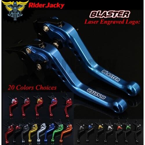 RiderJacky CNC Adjustable 14.7cm Short Brake Clutch Levers For Yamaha Blaster YFS200 YFS 200 2004-2006 2005 04 05 06