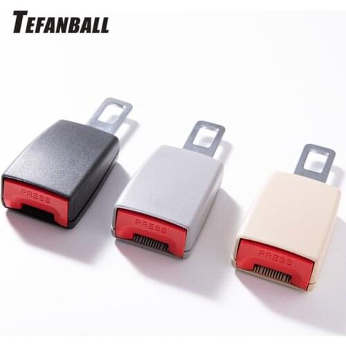 Universal Car Seat Belts Safety Belt Webbing Extender Seatbelt Extension Buckle Clip Seat Belt Padding Extender Auto Accessories