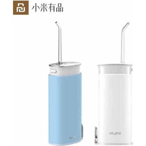 Youpin Olybo cordless oral irrigator USB Charging IPX7 Waterproof High Frequency Pulsed Portable Oral Irrigator Water Flosser