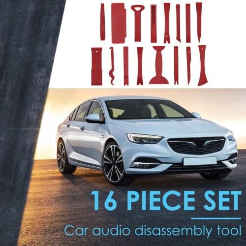 16/7pcs Car Radio Panel Interior Dashboard Door Trim Panel Clip Pry Removal Tools Radio Panel Tool Kit Parts