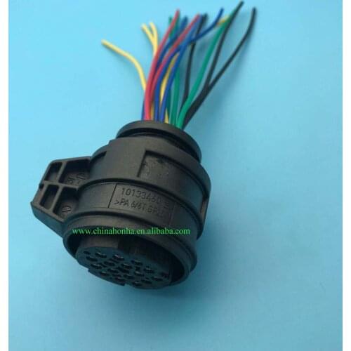 16 Pin/Way 02E Transmission Gearbox Body Controller Connector Plug With Cable Pigtail 3D0 973 993 3D0973993