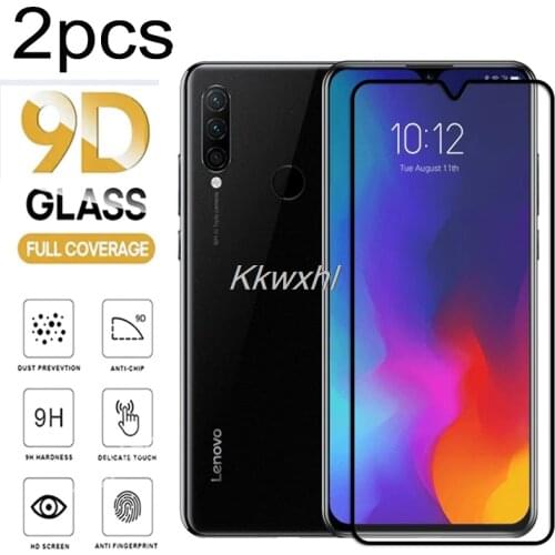 2PCS For Lenovo K10 Plus Screen Protector Full Glue Tempered Glass Protective Cover Film K10 Plus PAGW0015IN, L39051