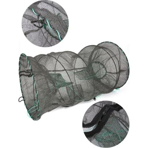 2017 Crab Crayfish Lobster Catcher Pot Trap Fish Net Eel Prawn Shrimp Live Bait Drop shipping