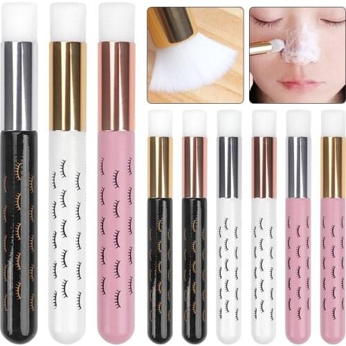 5 PCS Professional Soft Eyelash Extension Clean Brushes Eyebrow Nose Comedones Cleaning Brush Lash Shampoo Makeup Brush Tools