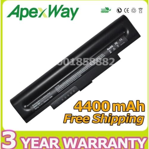 Apexway 4400mAh 11.1v laptop battery for Samsung AA-PB5NC6B AA-PB5NC6B/E AA-PB5NC6W Q35 Pro Q45 Q70 Q70-A Q70-B Q70-X Series