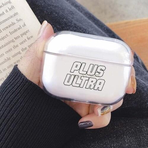 My Hero Academia PLUS ULTRA TPU Case For Airpods Pro Earphone Case For Airpods Wireless Bluetooth Case For AirPods 3