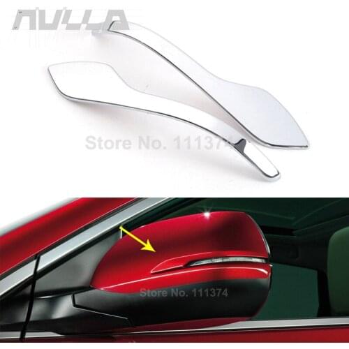 For Honda CR-V CRV 2012 2015 2018 2021 Chrome Car Side Door Rearview Turning Mirror Decor Sticker Trim Decoration Accessories