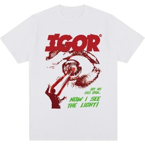 Golf Wang igor Tyler The Creator rapper hip hop music Black T-shirt Cotton Men T shirt New TEE TSHIRT Womens