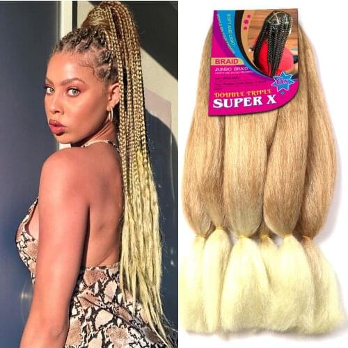 Hair Nest Yaki Jumbo Kanekalon Braiding Hair Extensions Yaki Texture Hair for Jumbo Twist Braids Senegalese Twist Box Braiding