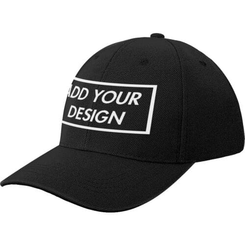Custom Hat Baseball Cap Add Your Design Print Logo Text Photo Cute Men Baseball Hat Black Khaki Customize Caps For Running