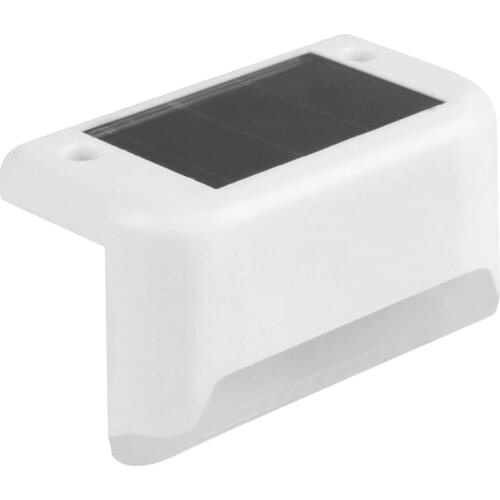 1pcs Waterproof Solar Deck Step Wall Lights Outdoor Stairs Yard Fence Decor Lamp for Yard Deck Floor Decoration