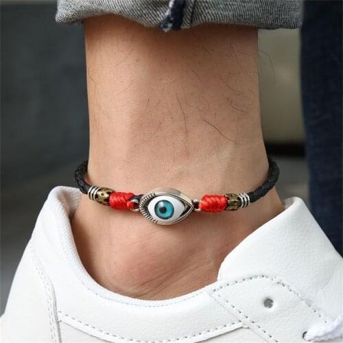 Eye Anklets Handmade Rope Ankle Bracelets Fashion Ankle Jewelry Accessories 2020 Beach Leg Bracelet