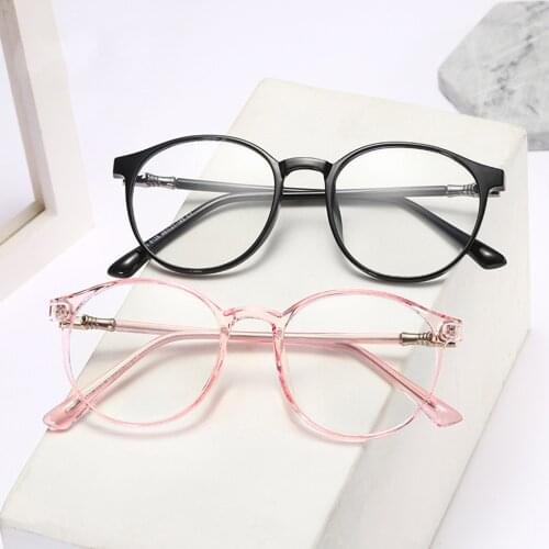 Girls Anti-blue Light Glasses Cat Eye Glasses Frame Anti Blue Light Round Eyewear Blocking Glasses Optical Spectacle Eyeglass
