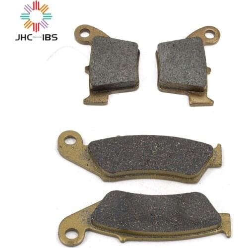 For HONDA CRF250R CRF250X 04-17 CR125R CR250R CR125 CR250 R 02-07 CRF450R 02-16 CRF450X 05-17 Motorcycle Front Rear Brake Pads