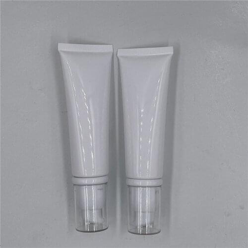 Free Shipping 60 ml 100 ml Empty Black Plastic Tube Flip Cap Bottles Male Man Cosmetic Containers packaging 50 pcs