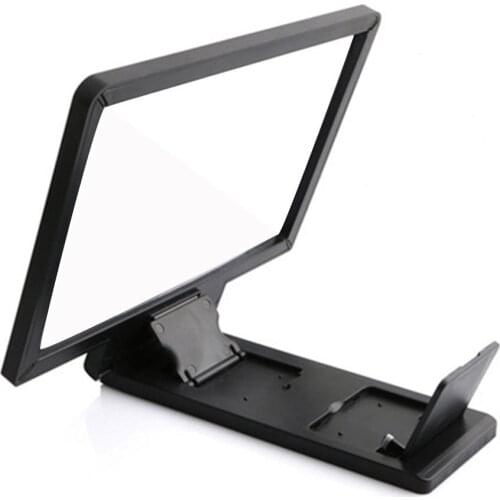 Foldable Portable Mobile Phone Screen Magnifier HD Expander Stand Holder For SmartPhone