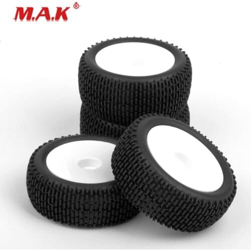 1:10 Scale 12mm Hex Tires Tyre & Wheel fit RC Off-Road Buggy Car Model Toys Accessories