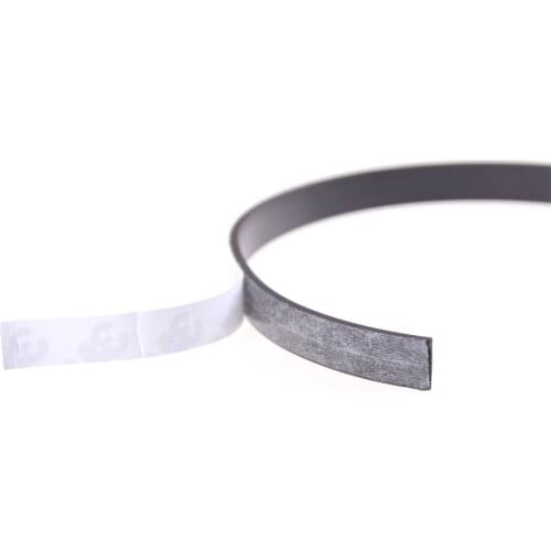 10*2 1 Meter Self Adhesive Flexible Magnetic Strip 3M Rubber Magnet Tape Width 10mm Thickness 2mm 1M*10mm*2mm