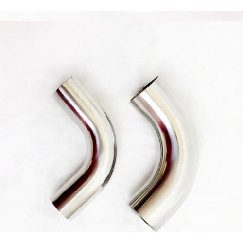 108mm OD lengthen 20mm SUS 304 Stainless Steel Sanitary Butt Weld 90 Deg Elbow Pipe Fitting Homebrew Beer