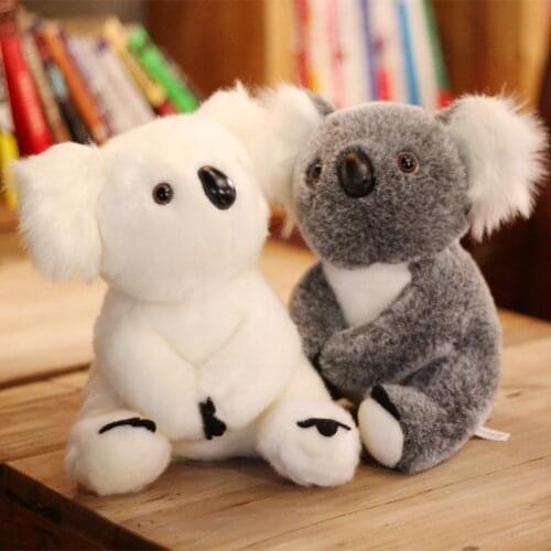 13cm Cute Koala Plush Toys White/Gray Adventure Koala Doll Soft Plush Kids Birthday Christmas Gift