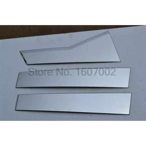 For Honda CRV CR-V 2012 6pcs Stainless Steel Car Window Side Center Pillar B+C Post Cover Molding Trim Sticker Accessories