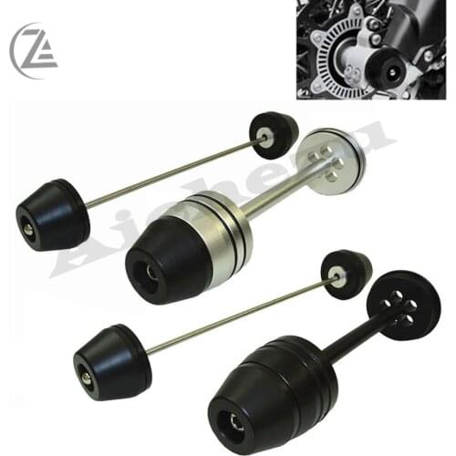 ACZ Motorcycle Front & Rear Wheel Fork Axle Sliders Cap Crash Protector For BMW R Nine T R9T 2013 2014 2015 2016 2017 2018