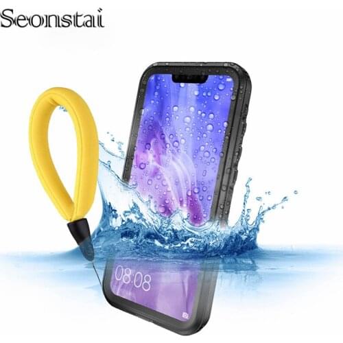 For Huawei P20 Lite Waterproof Shell Case For Huawei P20 Pro 360 Protect Clear Funda for Huawei P20 Nova 3e Underwater Swim Capa
