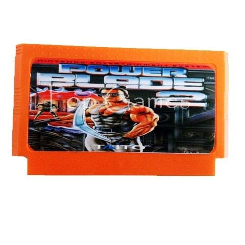 Power Blade 2 60 Pins Game Cartridge for 8 Bit Game Console Drop Shipping