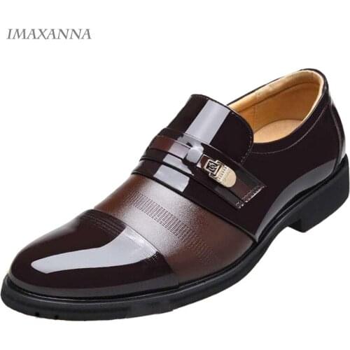 IMAXANNA New 2018 Men Casual Shoes Leather Breathable Holes Luxury Brand Flat Shoes for Men Plus Size 38-48